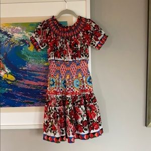 StyleKeepers Wild Flower Off Shoulder Dress